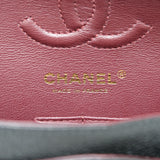 Chanel Double Flap Small Black Ghw -s30