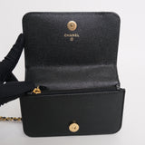 Chanel Mini WOC Caviar Black - GHW