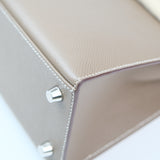 HOLD | Hermes Kelly 25 Etoupe Sellier PHW - U