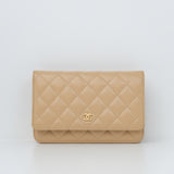 HOLD | Chanel WOC Beige GHW - (MICROCHIP)