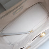 HOLD | Chanel Coco Handle Shopping Tote Grey GHW - 27
