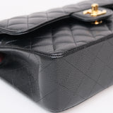 Chanel Double Flap Small Black GHW - (MICROCHIP)