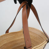 Loewe Raffia Basket Tote Bag