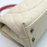 Chanel Coco Handle Small White - s23