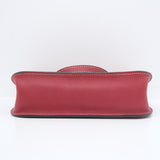 HOLD | Hermes Mini Halzan Rouge Grenat PHW