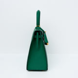HOLD | Hermès Kelly 25 Sellier Vert Jade GHW - C