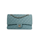 HOLD | Chanel Double Flap Medium Tiffany GHW -s29