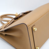 Hermes Birkin 25 Sellier Biscuit GHW - U
