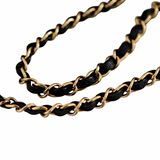 Chanel East West Flap Black Caviar GHW - s10