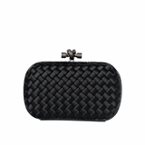 Bottega Veneta Satin Knot Clutch