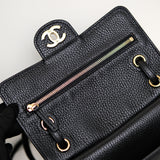 Chanel Mini Flap Bag Black GHW - (MICROCHIP)