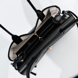 HOLD | Chanel 26s Small Black Shopping Bag GHW - (MICROCHIP)