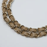 Chanel Double Flap Medium Dark Beige GHW - (BRANDNEW)