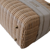 Lady Dior Wicker Bag Medium GHW