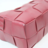 Bottega Veneta Burgundy Cassette Shoulder Bag