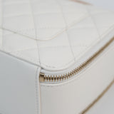 Chanel Matelasse White Multicolor Top Handle Pick Me Up