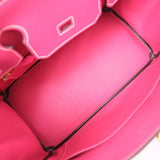HOLD | Hermes Birkin 30 Rose Tyrien GHW