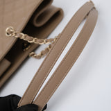 Chanel Timeless Tote Dark Beige GHW