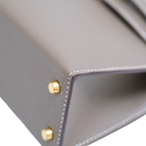 Hermes Mini Kelly Etoupe GHW - Z