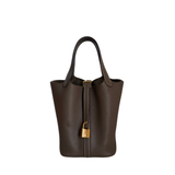 Hermes Picotin 18 Etoupee GHW - D