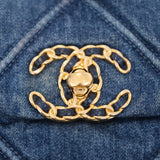 HOLD | Chanel 19 Denim Flap Small