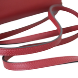 Hermes Kelly To Go Rouge H GHW - U