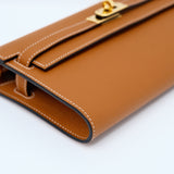 Hermes Kelly To Go Gold GHW - B