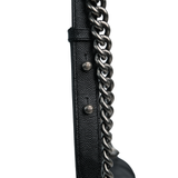 Chanel Le Boy Old Medium Black RHW - s29