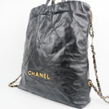 Chanel 22 Backpack GHW - (MICROCHIP)