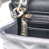 Chanel Mini Rectangle Black Lambskin GHW - (MICROCHIP)