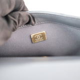 Chanel Small Flap Seasonal Gris - (MICROCHIP)