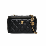 Chanel Vanity Pearl Crush Black -s31