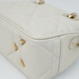 Dior 95.22 Mini White GHW