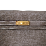 Hermes Kelly Ado Etoupe GHW - D