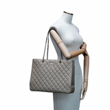 Chanel Timeless Tote Dark Beige GHW