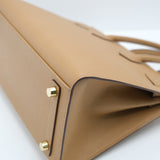 Hermes Birkin 25 Sellier Biscuit GHW - U