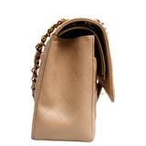 Chanel Double Flap Jumbo Beige GHW - (MICROCHIP)