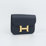 Hermes Constance Slim Bleu Nuit - GHW