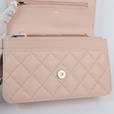 Chanel WOC Pink Caviar - (MICROCHIP)