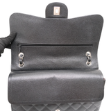 Chanel Double Flap Jumbo Black SHW - s19