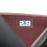 Chanel Quilted Passport Holder Black