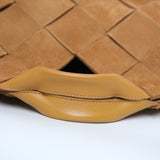 Loewe Suede Woven Basket Bag