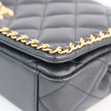 Chanel Never Ending Medium Flap Black