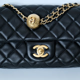 Chanel Mini Rec Pearl Crush Black
