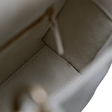 Lady Dior Mini White GHW