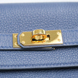 HOLD | Hermes Kelly 25 Blue Nuit GHW - W