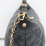 Chanel 21s Distressed Hobo Bag Black -s31