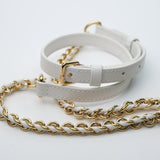 Louis Vuitton East-West Mini Capucine Optical White - GHW