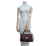 Chanel Coco Handle Medium Burgundy GHW