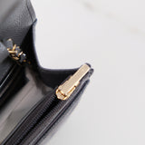 Chanel Wallet On Chain (WOC) Dark Gray - (Chip; 2024)